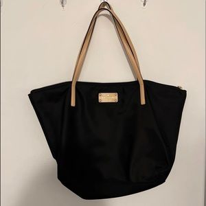 Kate Spade Black Nylon Kennedy Park Sophie Tote
